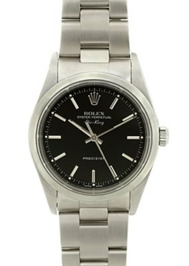 Pre-Owned Rolex Air King 14000M Steel Year 2005 2005